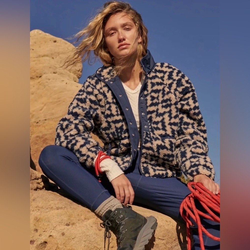 Free People Movement Rocky Ridge Fleece Jacket